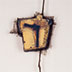 Wandsegment VIII/7 - 8, 1995, Acryl, Pigmente, Druckfarbe, Plexiglas 50 x 50 cm